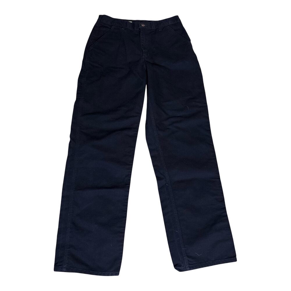 Carhartt B11 BLK Black Duck Canvas Dungaree Work Pants 32x34 (Fits 32x32)